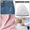 24Pcs Alloy Safety Pin Brooches JEWB-HS0001-03P-5