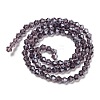 Transparent Electroplate Glass Beads Strands LS-EGLA-A039-T2mm-A04-2