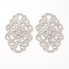 Brass Filigree Joiners Links KK-F772-11P-1