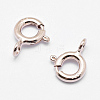 925 Sterling Silver Spring Ring Clasps STER-G019-02-RG01-2