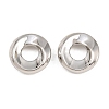 Brass European Beads KK-CBA78C7-23P-1