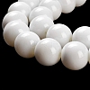 Painted Glass Bead Strands LS-DGLA-S071-12mm-01-3
