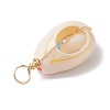 2Pcs 2 Colors Natural Shell Pendants PALLOY-JF02689-4