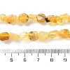 Natural Yellow Opal Beads Strands G-P497-01C-37-5