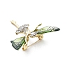 Angel Alloy Crystal Rhinestone Brooch JEWB-C037-08G-2