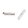 Iron Slide On End Clasp Tubes LS-X-IFIN-R212-2.0cm-P-2