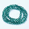 Electroplate Glass Beads Strands EGLA-A034-T3mm-A18-2