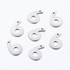 Tarnish Resistant 201 Stainless Steel Pendants STAS-F128-01P-6-1