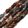 Natural Alashan Agate Beads Strands G-Q060-E19-02-3
