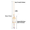 1Pc Faceted Glass Sun Catcher Pendant Decorations AJEW-TA0002-91-2