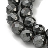 Non-magnetic Synthetic Hematite Beads Strands G-I365-16C-3