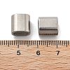 304 Stainless Steel Slide Charms STAS-R138-02P-3