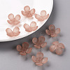 Frosted Acrylic Bead Caps MACR-S371-06A-763-6