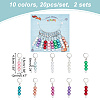 ABS Plastic Imitation Pearl Bead Stitch Markers HJEW-AB00188-2