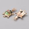 Alloy Enamel Pendants FIND-CJC0027-01G-13-2