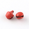 Spray Painted Iron Bell Charms Pendants IFIN-R208B-2