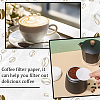 100Pcs Paper Coffee Filters FIND-WH0423-59B-6