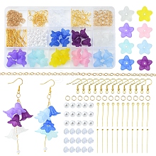 DIY Flower Earring Making Kit DIY-FS0004-15