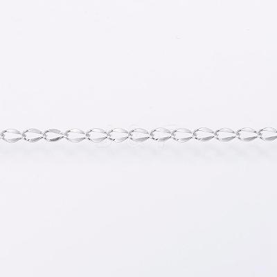 Tarnish Resistant 304 Stainless Steel Twisted Chains CHS-H007-61A-1