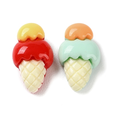 Opaque Resin Decoden Cabochons CRES-F030-01K-1