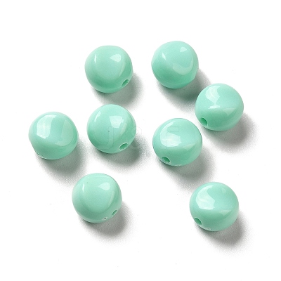 Opaque Acrylic Beads OACR-L013-003D-1
