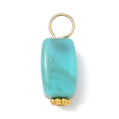 Opaque Acrylic Pendants PALLOY-JF04023-1