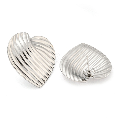 Non-Tarnish 304 Stainless Steel Ear Studs EJEW-P270-06A-P-1