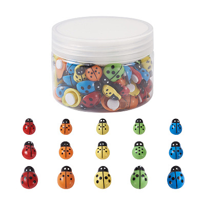 150Pcs 3 Style Plastic Cabochons KY-PJ0001-03-1