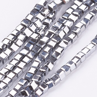 Electroplate Glass Beads Strands EGLA-F013-A01-B-1