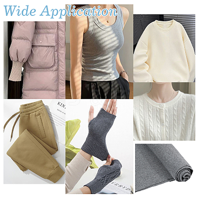 1Pc Cotton Elastic Fabric DIY-PH0036-08E-1