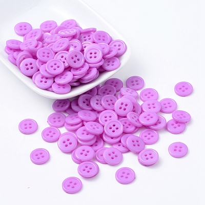 Acrylic Sewing Buttons BUTT-E076-A-08-1