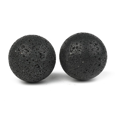 Natural Lava Rock Beads G-M358-01D-1