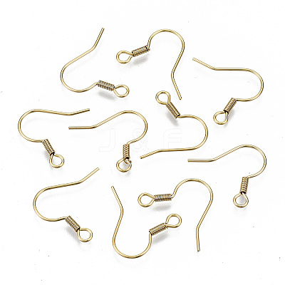 304 Stainless Steel Earring Hooks LS-X-STAS-S111-002G-NR-1
