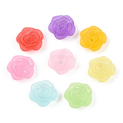 Transparent Acrylic Beads FACR-T007-01-1
