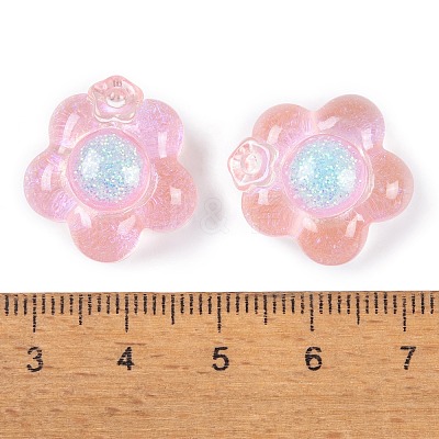 Transparent Epoxy Resin Decoden Cabochons CRES-P035-06A-1