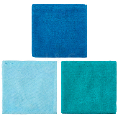 3Pcs 3 Colors Folding Velvet Jewelry Storage Bags for Earrings Rings Bracelets ABAG-CN0001-69C-1