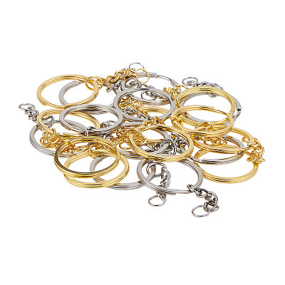 Alloy Split Key Rings PALLOY-CJ0001-44-1