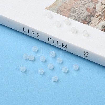 Round Transparent Acrylic Beads PL704-1