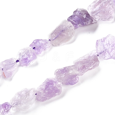 Natural Amethyst Beads Strands G-I283-E03-1
