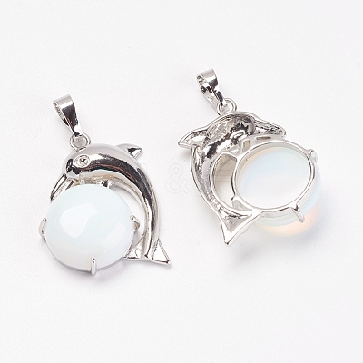 Opalite Pendants G-G713-A12-1