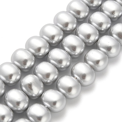 Shell Pearl Beads Strands BSHE-F013-01E-1