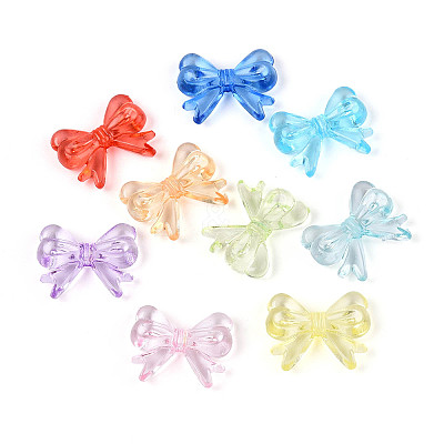 Transparent Acrylic Beads OACR-N143-03-1