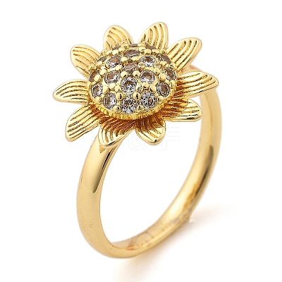 Rotatable Finger Rings for Women RJEW-B115-01G-02-1