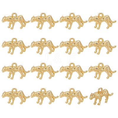 16Pcs Eco-Friendly Brass Charms KK-ME0001-45-1