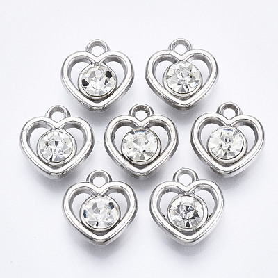 UV Plating Acrylic Charms PACR-R245-04P-1