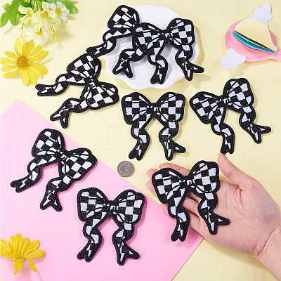 8Pcs Polyester Clothing Patches DIY-TA0015-30A-1