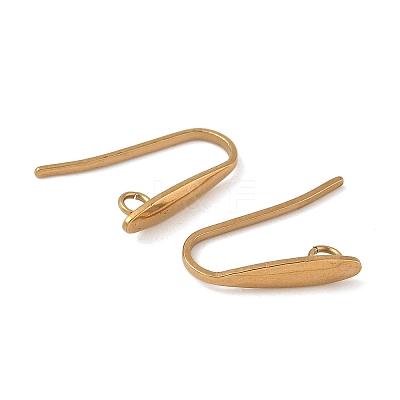 Ion Plating(IP) 304 Stainless Steel Earring Hooks STAS-F227-23-G-1