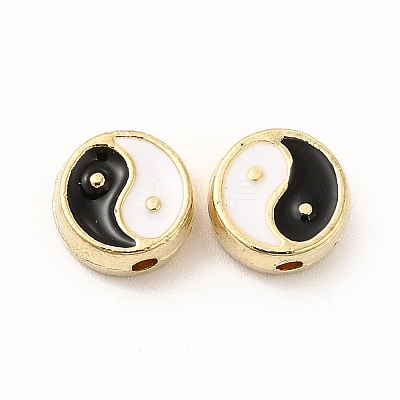Alloy Enamel Beads PALLOY-I217-24G-1
