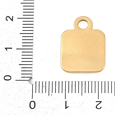 304 Stainless Steel Pendant Cabochon Settings STAS-D264-08A-G-1