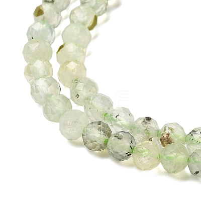 Natural Prehnite Beads Strand G-RM241221-B11-1